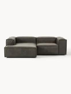 Sofá rinconera modular de cuero reciclado Lennon Sofás