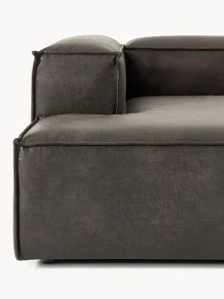 Sofá rinconera modular de cuero reciclado Lennon Sofás