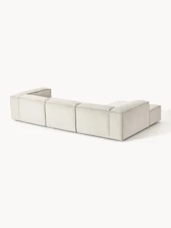 Sofás></noscript>Westwing Collection Sofá rinconera modular de pana Lennon Pana beige claro