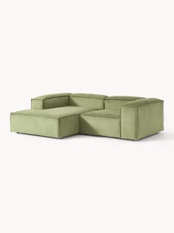 Best Sofá rinconera modular de pana Lennon Sofás