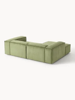 Best Sofá rinconera modular de pana Lennon Sofás