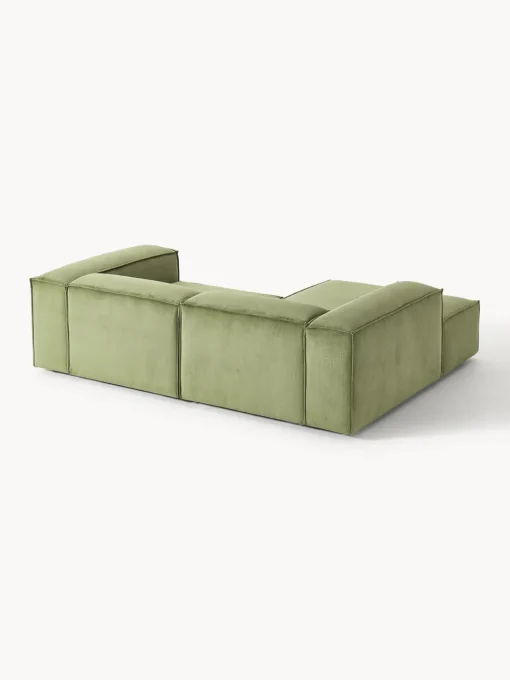 Best Sofá rinconera modular de pana Lennon Sofás