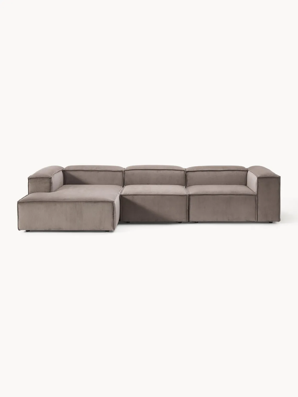 Sale Sofá rinconera modular de pana Lennon Sofás