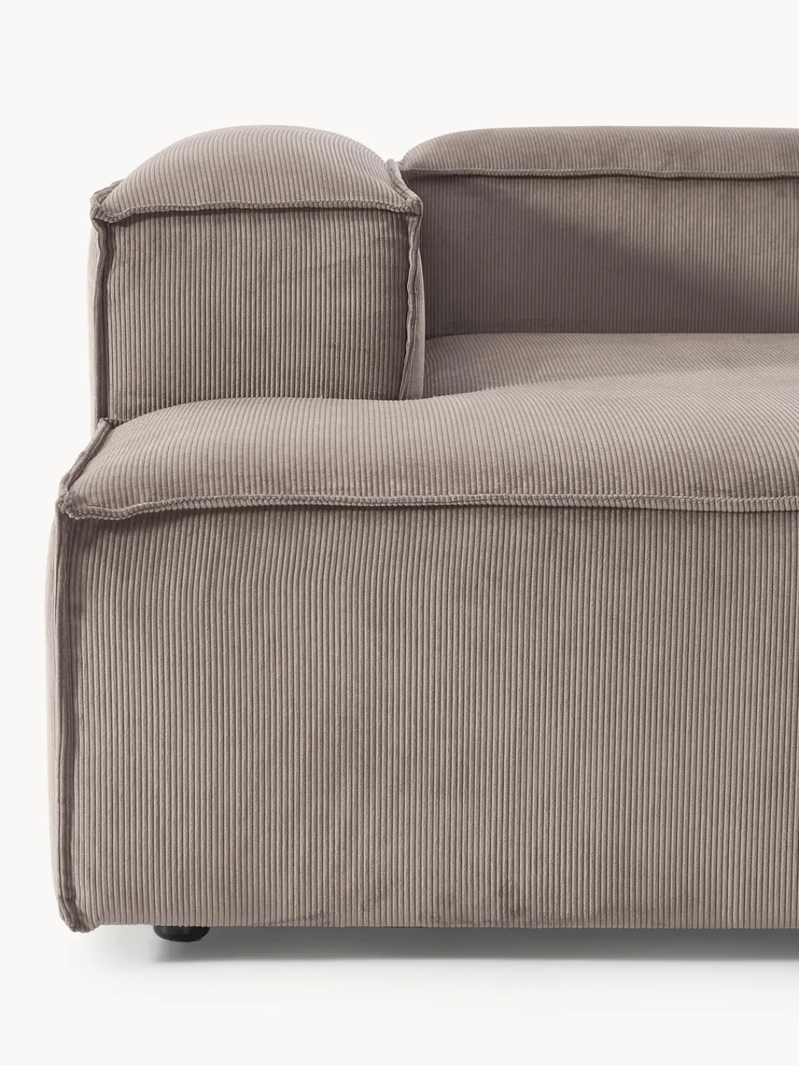 Sale Sofá rinconera modular de pana Lennon Sofás