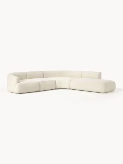 Sale Sofá rinconera modular de borreguillo Sofia (4 plazas) Sofás Rinconeras|Sofás