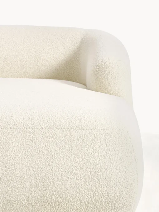 Sofás Rinconeras|Sofás>Westwing Collection Sofá rinconera modular de borreguillo Sofia (3 plazas) Borreguillo blanco Off White
