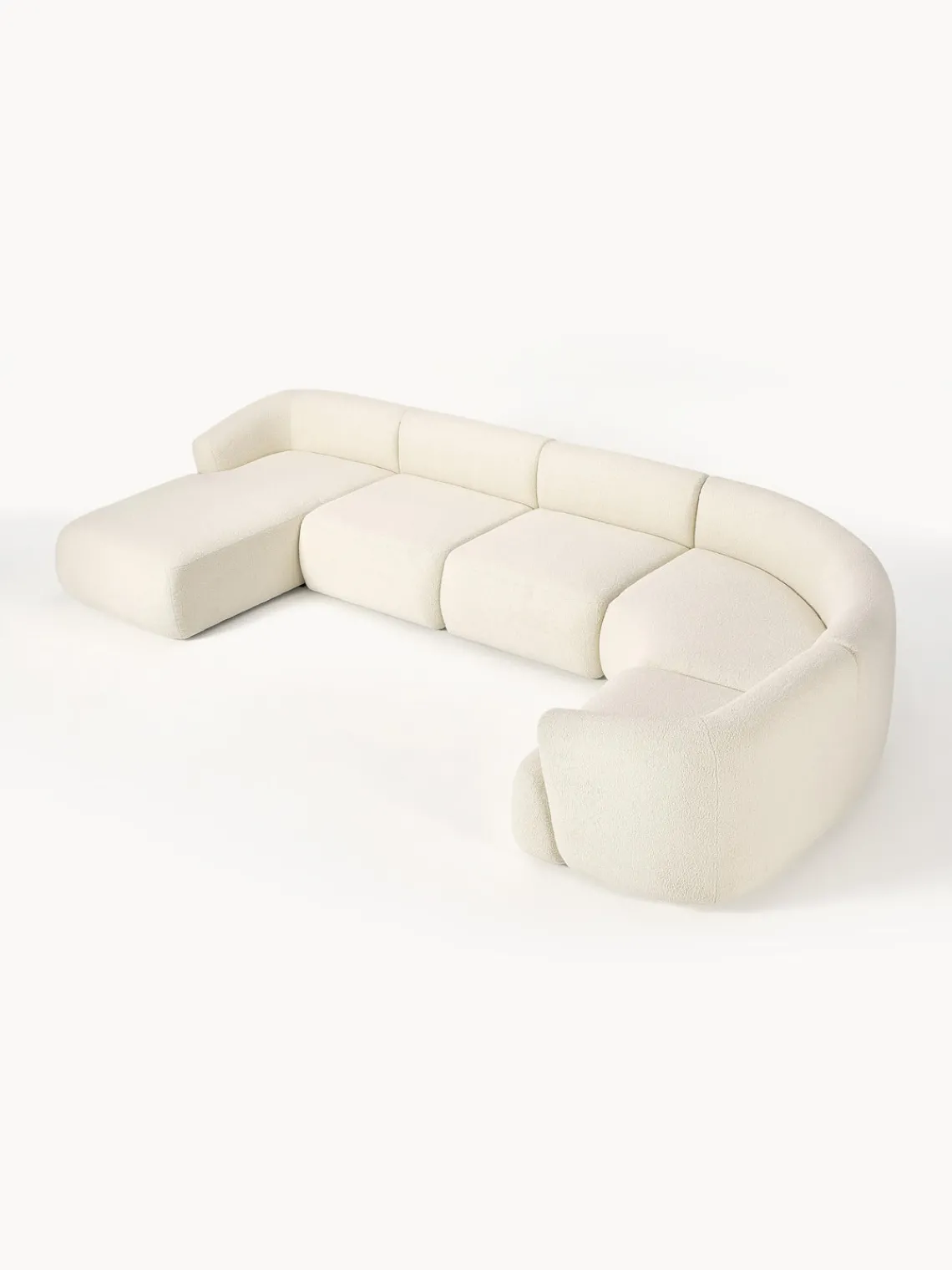 New Sofá rinconera modular de borreguillo Sofia Sofás Rinconeras|Sofás