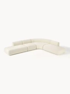 New Sofá rinconera modular de borreguillo Sofia (4 plazas) Sofás Rinconeras|Sofás