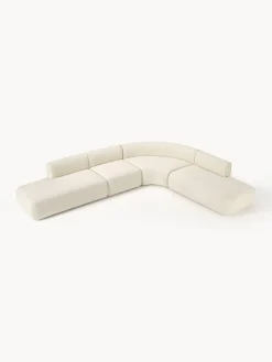 New Sofá rinconera modular de borreguillo Sofia (4 plazas) Sofás Rinconeras|Sofás