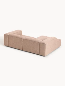 Outlet Sofá rinconera modular de mezcla de lino Lennon Sofás