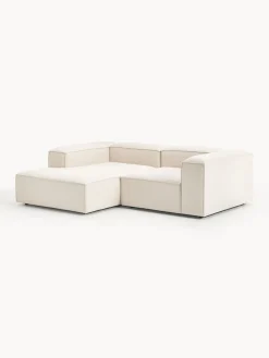 Sofás></noscript>Westwing Collection Sofá rinconera modular de mezcla de lino Lennon Mezcla de lino beige