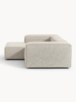 Sofás></noscript>Westwing Collection Sofá rinconera modular de mezcla de lino Lennon Mezcla de lino gris