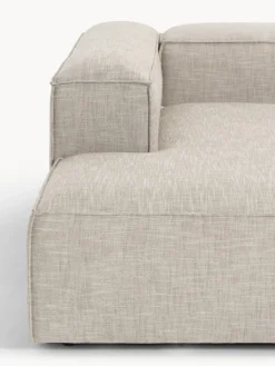 Sofás></noscript>Westwing Collection Sofá rinconera modular de mezcla de lino Lennon Mezcla de lino gris