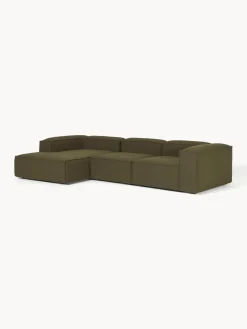 New Sofá rinconera modular en tejido bouclé Lennon Sofás