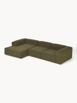 New Sofá rinconera modular en tejido bouclé Lennon Sofás