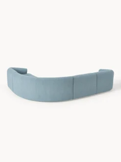 Sofá rinconera modular en tejido bouclé Sofia (4 plazas) Sofás Rinconeras|Sofás