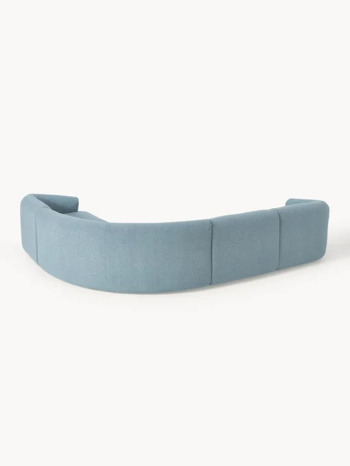 Sofá rinconera modular en tejido bouclé Sofia (4 plazas) Sofás Rinconeras|Sofás