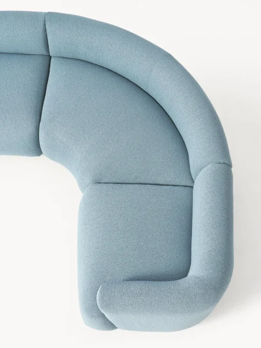 Sofá rinconera modular en tejido bouclé Sofia Sofás Rinconeras|Sofás