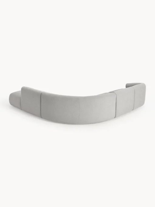 Clearance Sofá rinconera modular en tejido bouclé Sofia (4 plazas) Sofás Rinconeras|Sofás