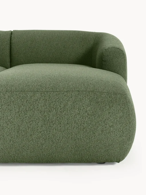 Outlet Sofá rinconera modular en tejido bouclé Sofia (3 plazas) Sofás Rinconeras|Sofás