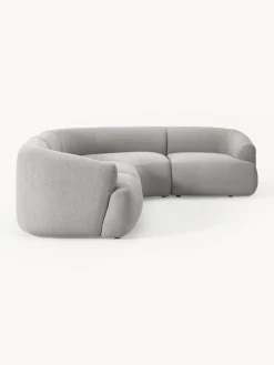 New Sofá rinconera modular en tejido bouclé Sofia (4 plazas) Sofás Rinconeras|Sofás