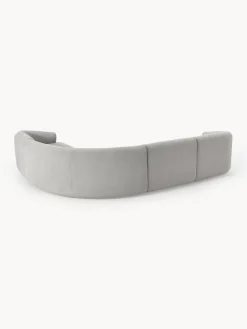New Sofá rinconera modular en tejido bouclé Sofia (4 plazas) Sofás Rinconeras|Sofás