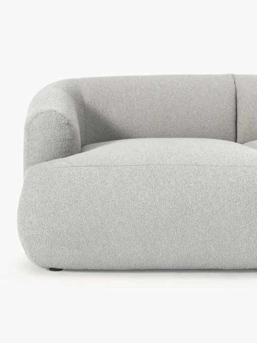 New Sofá rinconera modular en tejido bouclé Sofia (4 plazas) Sofás Rinconeras|Sofás