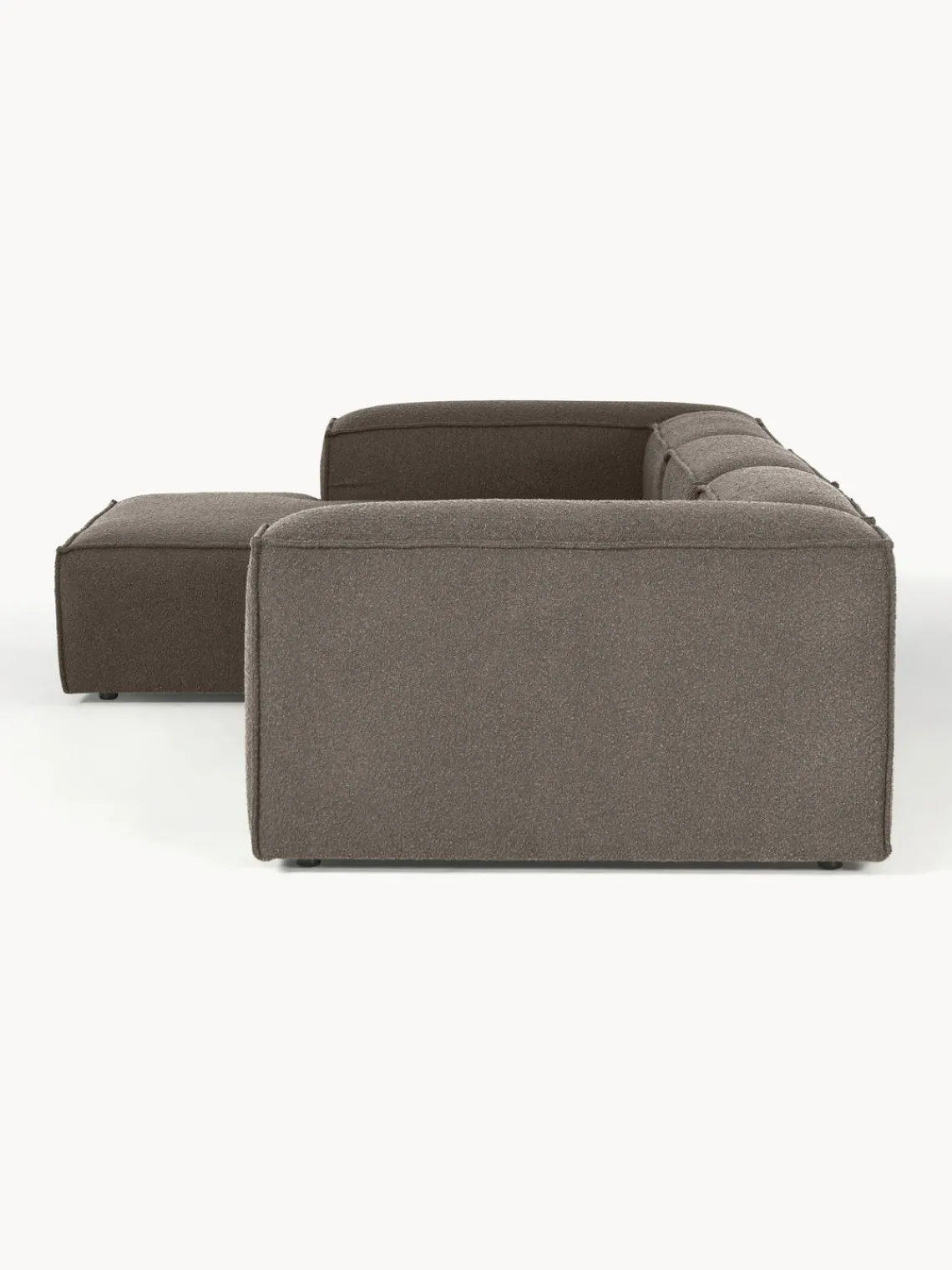 New Sofá rinconera modular en tejido bouclé Lennon Sofás