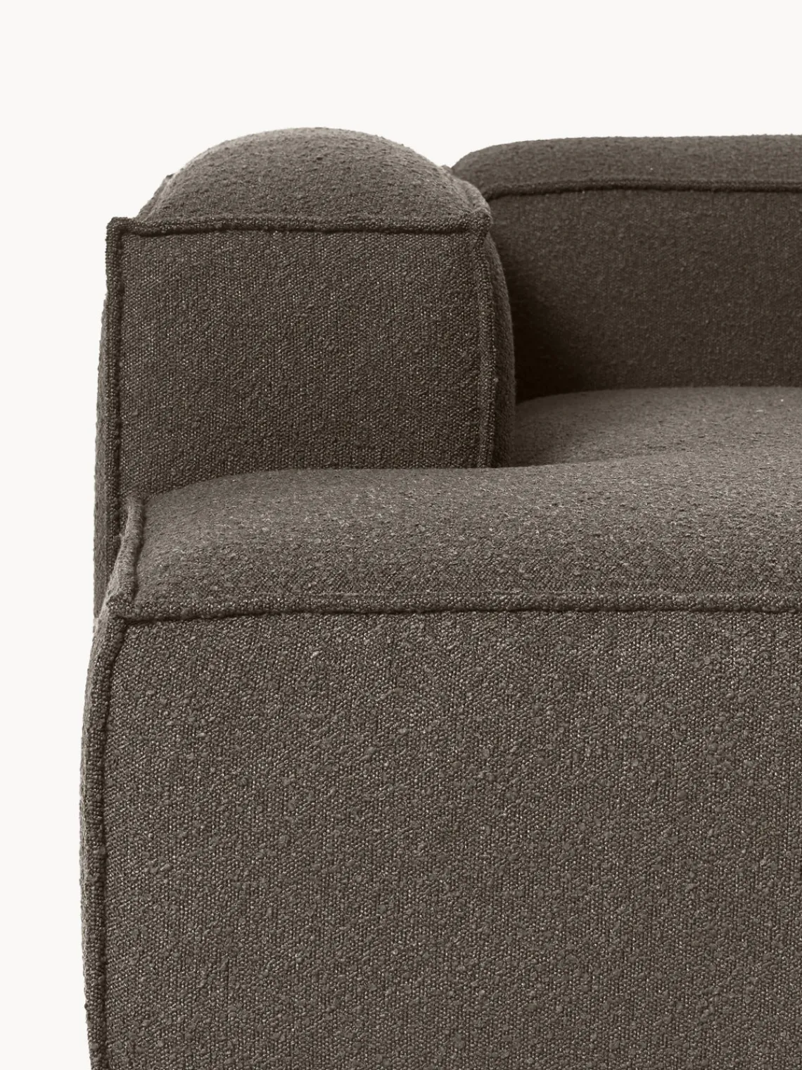 New Sofá rinconera modular en tejido bouclé Lennon Sofás