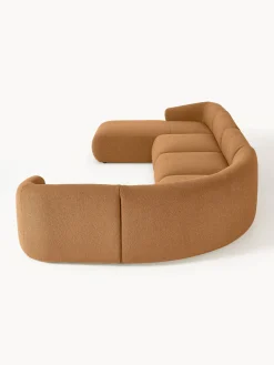 Sofá rinconera modular en tejido bouclé Sofia Sofás Rinconeras|Sofás