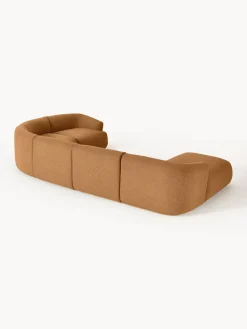Sofá rinconera modular en tejido bouclé Sofia Sofás Rinconeras|Sofás