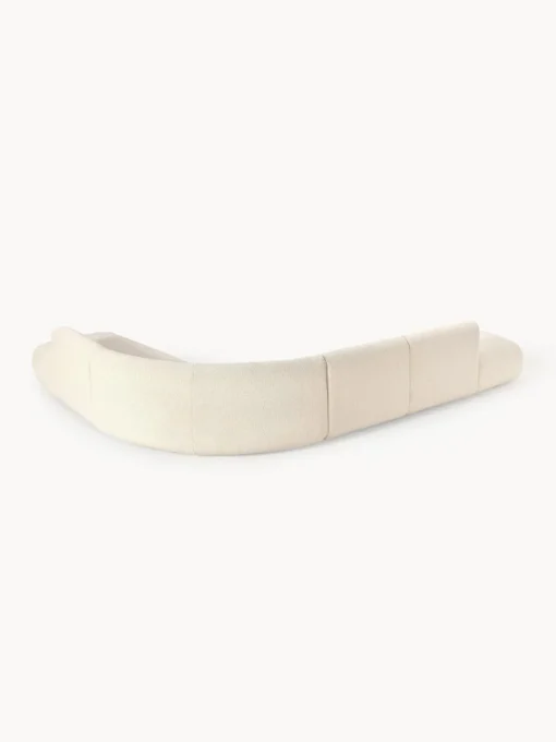 Sofá rinconera modular en tejido bouclé Sofia (4 plazas) Sofás Rinconeras|Sofás
