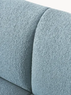 Sofás Rinconeras|Sofás></noscript>Westwing Collection Sofá rinconera modular en tejido bouclé Sofia (4 plazas) Bouclé azul