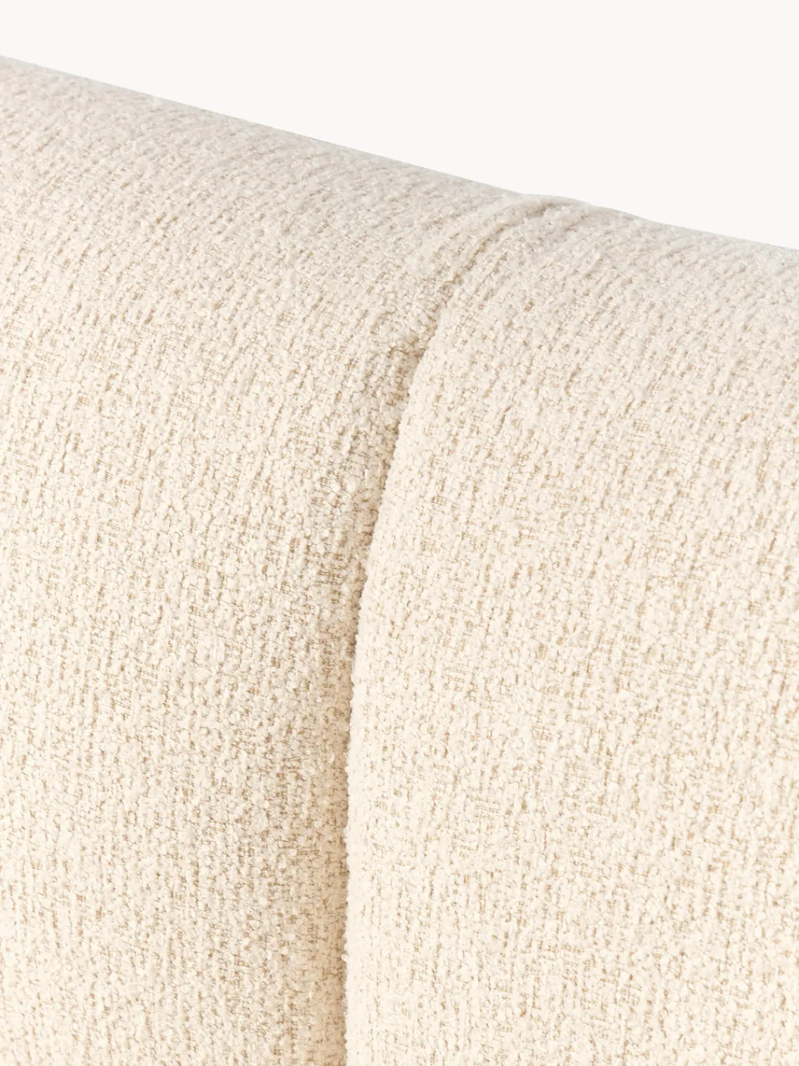 Sofás Rinconeras|Sofás>Westwing Collection Sofá rinconera modular en tejido bouclé Sofia (4 plazas) Bouclé beige claro