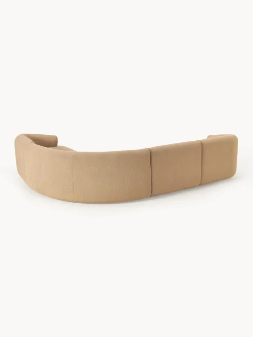 Sofás Rinconeras|Sofás>Westwing Collection Sofá rinconera modular en tejido bouclé Sofia (4 plazas) Bouclé beige
