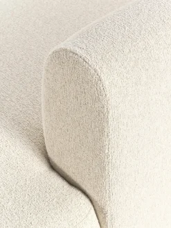 Sale Sofá rinconera modular en tejido bouclé Sofia (3 plazas) Sofás Rinconeras|Sofás