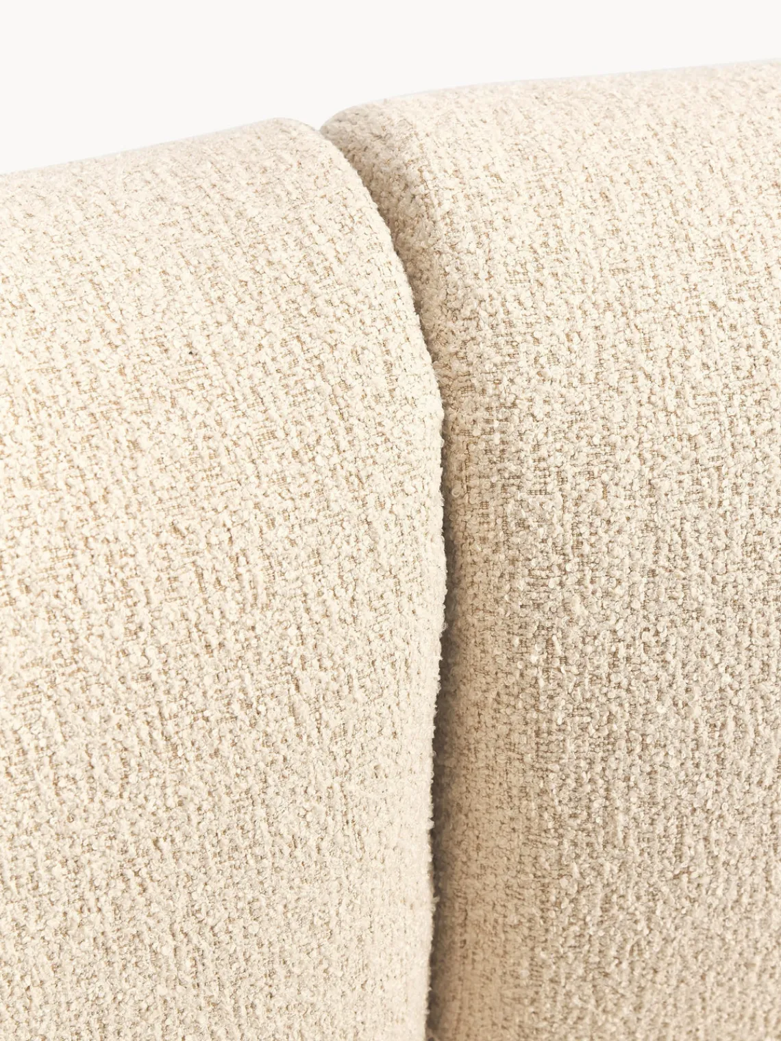 Sofás Rinconeras|Sofás>Westwing Collection Sofá rinconera modular en tejido bouclé Sofia (3 plazas) Bouclé beige claro