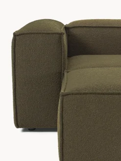 Clearance Sofá rinconera modular en tejido bouclé con reposapiés izquierdo/derecho Lennon (4 plazas) Sofás 4 Plazas|Sofás