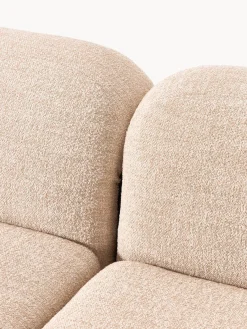 Clearance Sofá rinconera modular en tejido bouclé Wolke (4 plazas) Sofás Rinconeras|Sofás