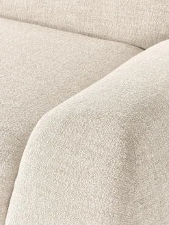 Sofás Rinconeras|Sofás></noscript>Westwing Collection Sofá rinconera modular en tejido bouclé Wolke (4 plazas) Bouclé beige claro