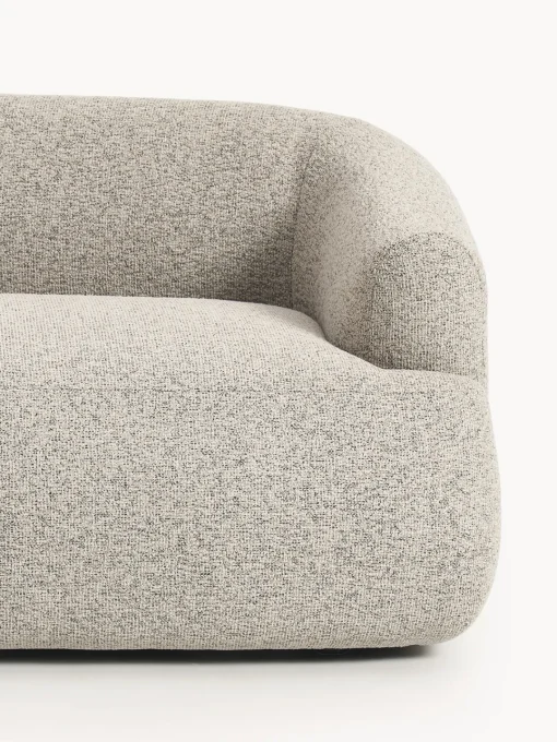 Sofás Rinconeras|Sofás>Westwing Collection Sofá rinconera modular en tejido bouclé Sofia (3 plazas) Bouclé jaspeado, beige