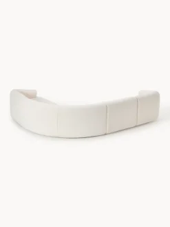 Clearance Sofá rinconera modular en tejido bouclé Sofia (4 plazas) Sofás Rinconeras|Sofás