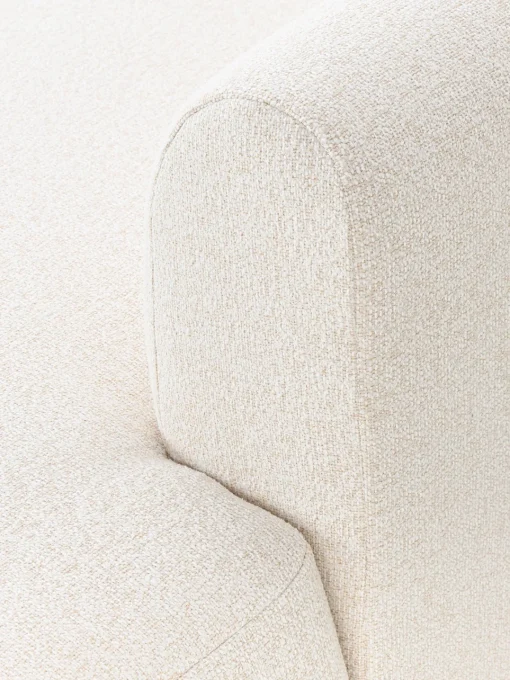 Clearance Sofá rinconera modular en tejido bouclé Sofia (4 plazas) Sofás Rinconeras|Sofás