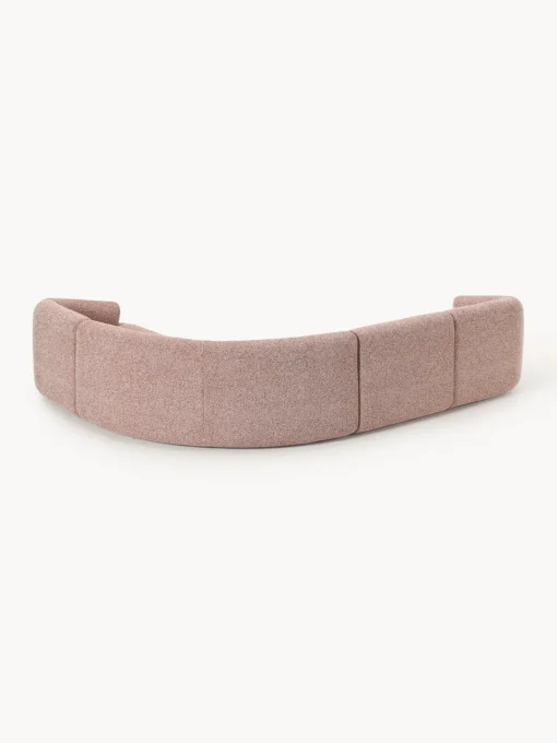 Discount Sofá rinconera modular en tejido bouclé Sofia (4 plazas) Sofás Rinconeras|Sofás
