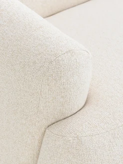 Sofás Rinconeras|Sofás></noscript>Westwing Collection Sofá rinconera modular en tejido bouclé Sofia (3 plazas) Bouclé jaspeado, blanco crema