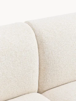 Sofás Rinconeras|Sofás></noscript>Westwing Collection Sofá rinconera modular en tejido bouclé Sofia (3 plazas) Bouclé jaspeado, blanco crema