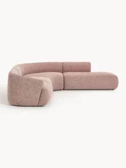 Sale Sofá rinconera modular en tejido bouclé Sofia (4 plazas) Sofás Rinconeras|Sofás
