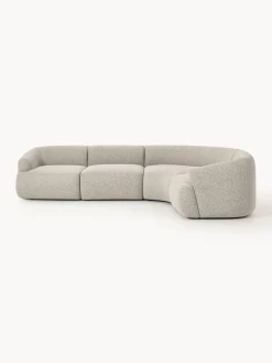 Best Sofá rinconera modular en tejido bouclé Sofia (4 plazas) Sofás Rinconeras|Sofás