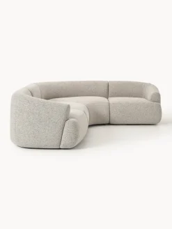 Best Sofá rinconera modular en tejido bouclé Sofia (4 plazas) Sofás Rinconeras|Sofás