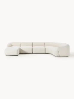 Best Sofá rinconera modular en tejido bouclé Sofia Sofás Rinconeras|Sofás